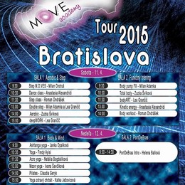 Sa o 5 jednodovch lstkov na Move Academy Tour Bratislava