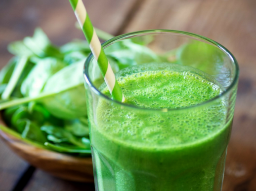 Zeleninové smoothie s dennou dávkou repkového oleja