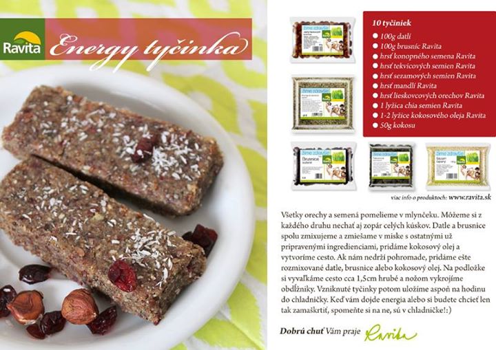 ravita energy tyčinka