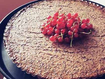 Makov cheesecake