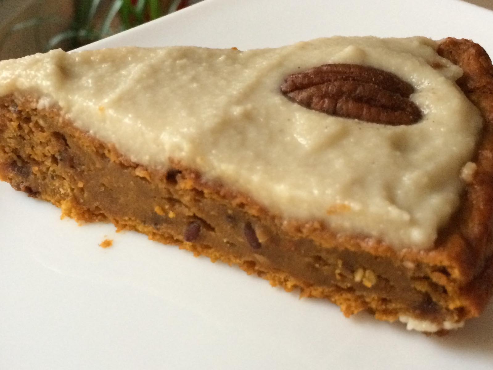 Tekvicová torta s kešu