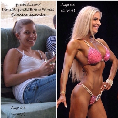 Fitnesska Denisa Lipovsk: Preapy a nespechy na ceste za lepm ivotnm tlom s normlne, ale netreba sa necha demotivova
