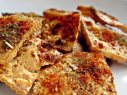 Chutné tofu čipsy