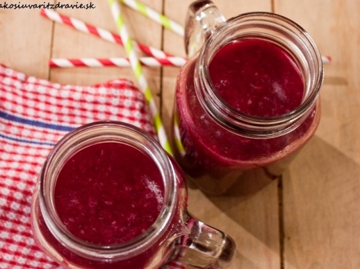 Cviklovo-zázvorové smoothie
