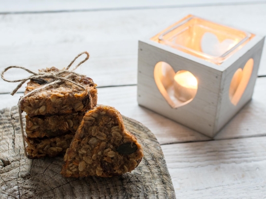 Valentínske cookies bez múky a bez cukru