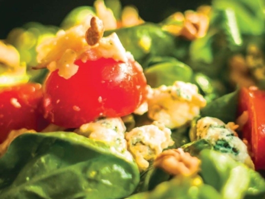Blue salad