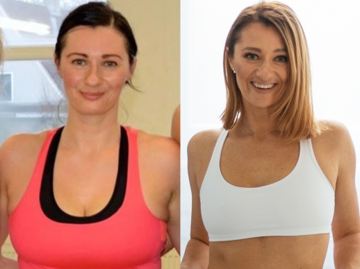 Jana Simkovic -premena - 33 vs 40